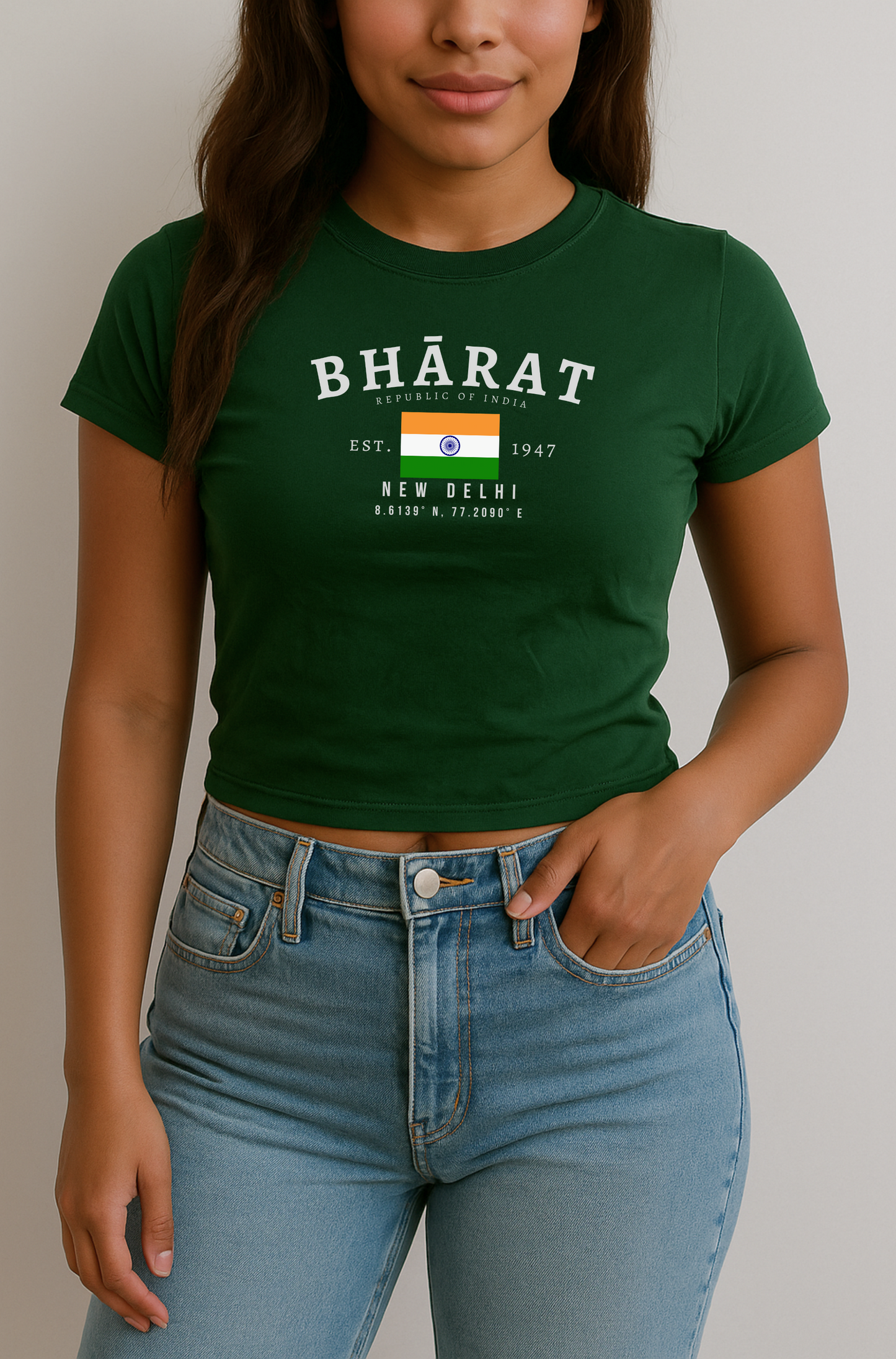India baby tee