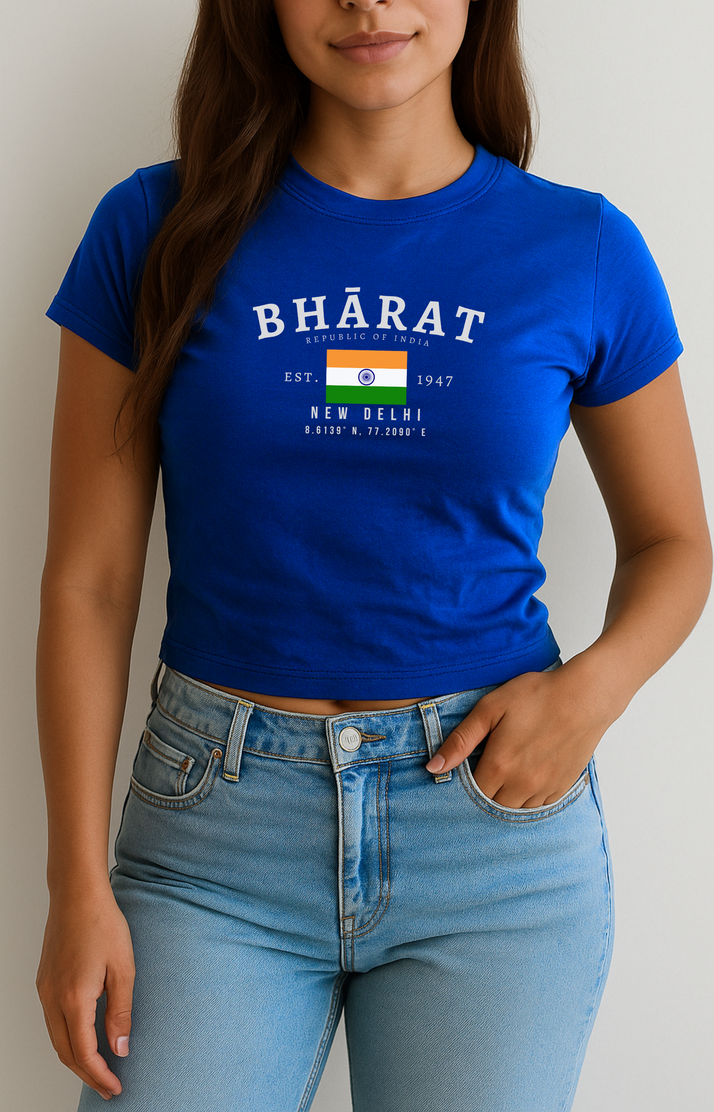 India baby tee