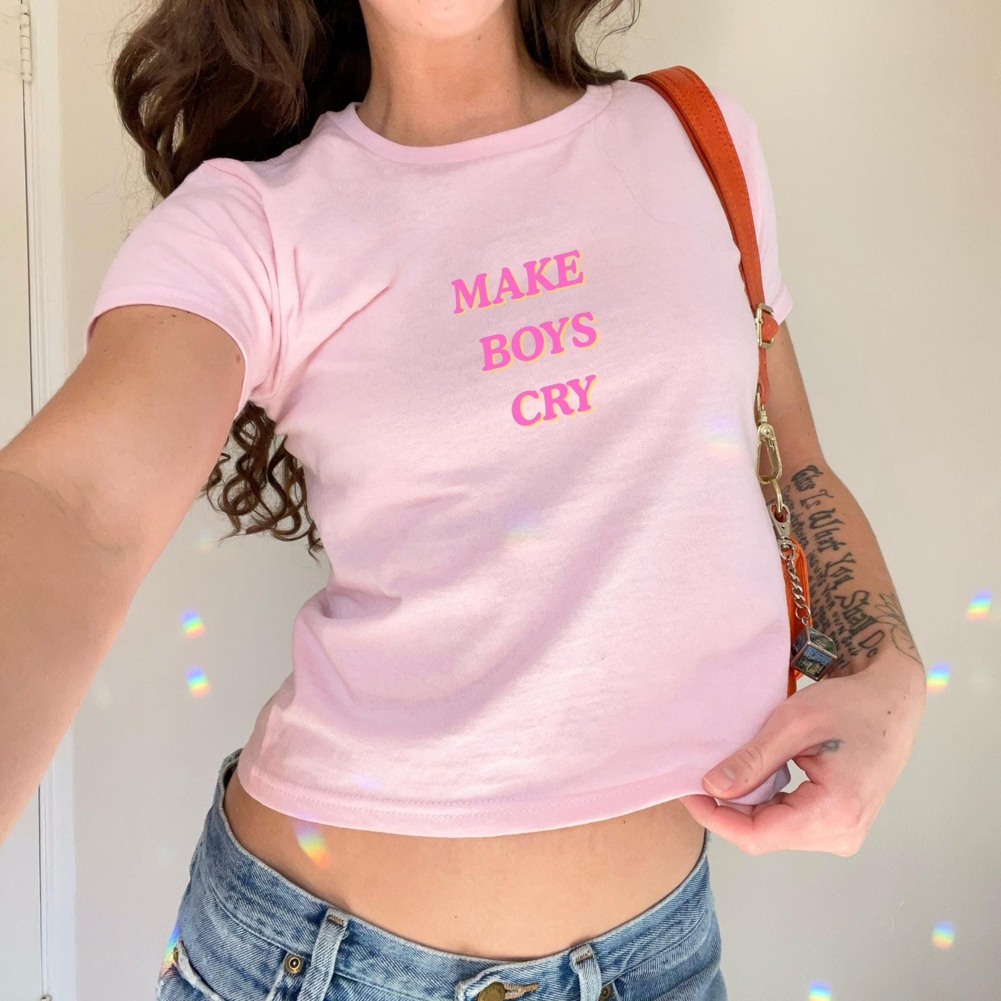 Make Boys Cry Baby tee