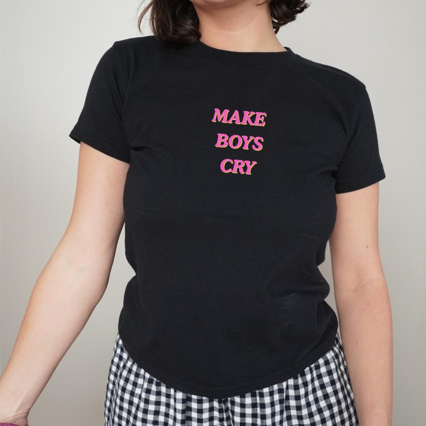 Make Boys Cry Baby tee
