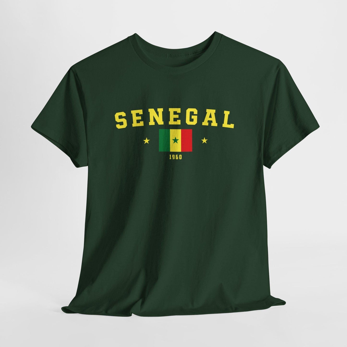 Senegal Unisex T-Shirt, Senegal Flag T-Shirt, Her & Him Gift, Summer Vibes, Traveler shirt