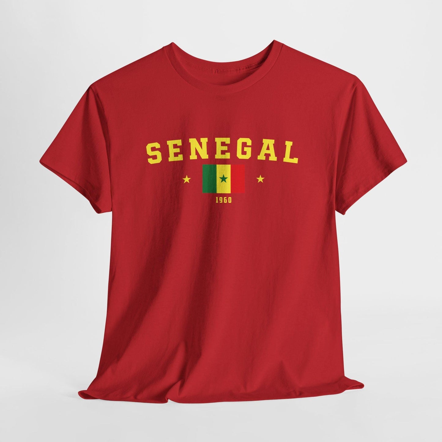 Senegal Unisex T-Shirt, Senegal Flag T-Shirt, Her & Him Gift, Summer Vibes, Traveler shirt