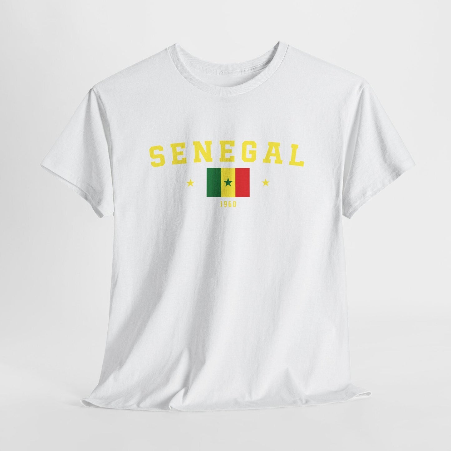Senegal Unisex T-Shirt, Senegal Flag T-Shirt, Her & Him Gift, Summer Vibes, Traveler shirt