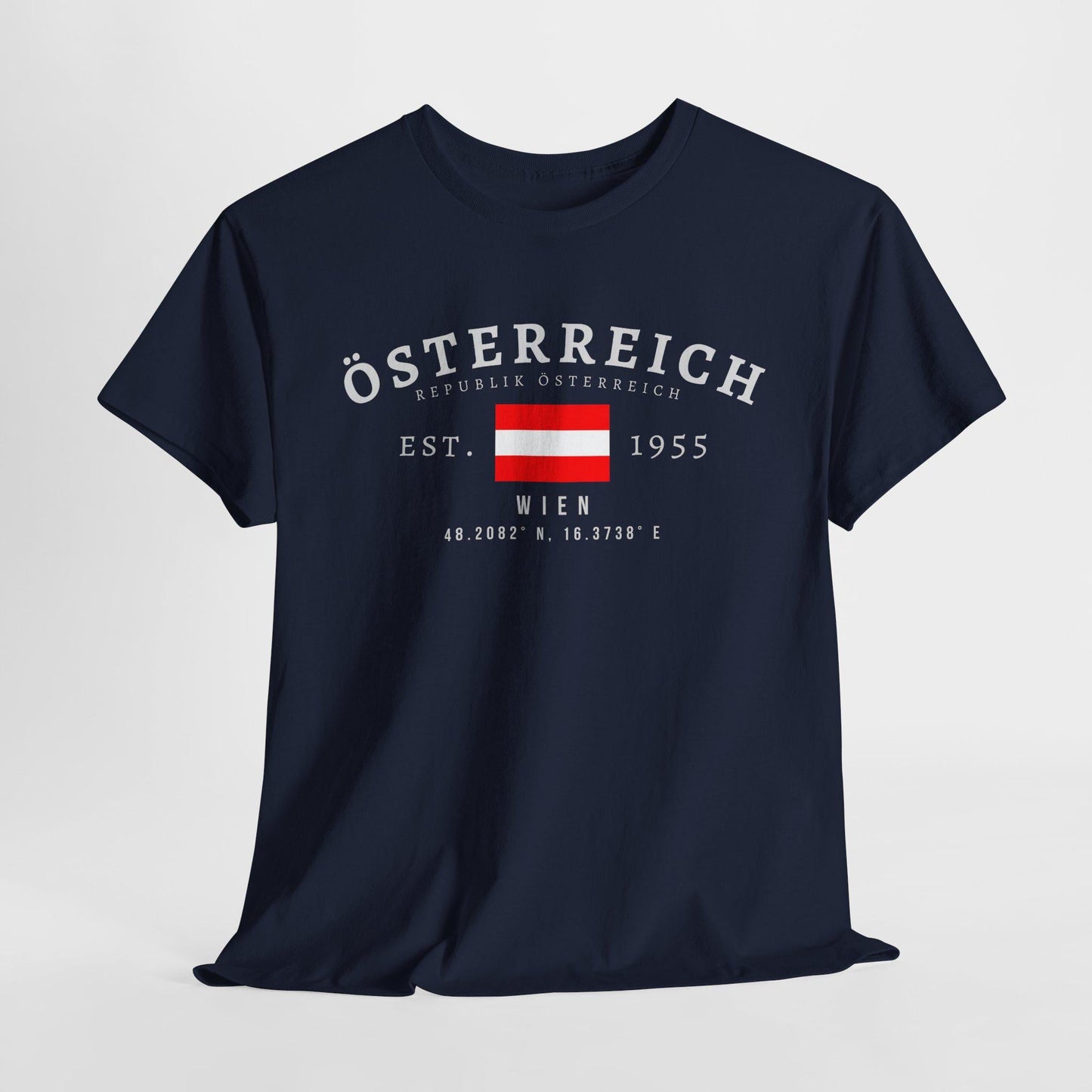 Austria Unisex T-Shirt, Österreich Flag Tee, Vintage Vienna Graphic Shirt, Austrian Pride Streetwear, Oversized Europe Country T-Shirt