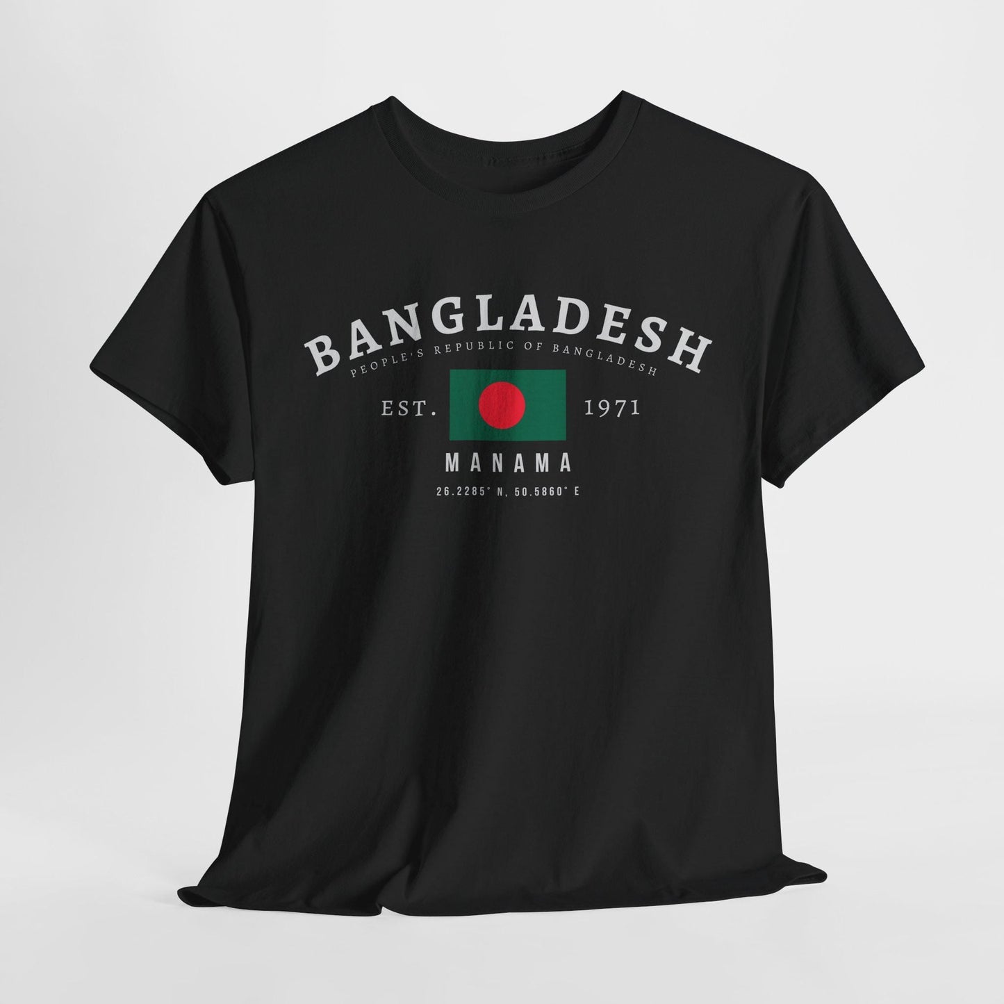 Bangladesh Unisex T-Shirt, Flag Tee, Vintage Dhaka Graphic Shirt, South Asian Streetwear Tee, Oversized Bangladeshi Pride Shirt