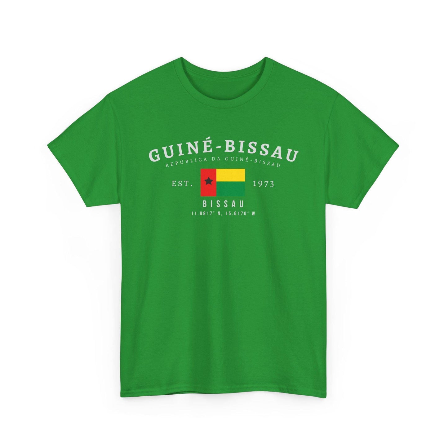 Guinea-Bissau Unisex T-Shirt, Flag Tee, Vintage Bissau Shirt, West African Streetwear Tee, Oversized Bissau Pride Tee