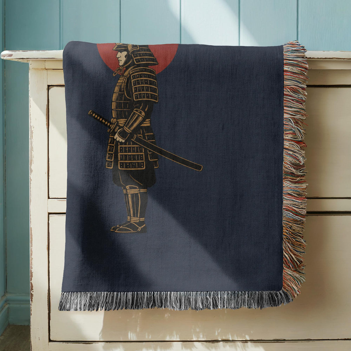 Samurai Woven Blanket