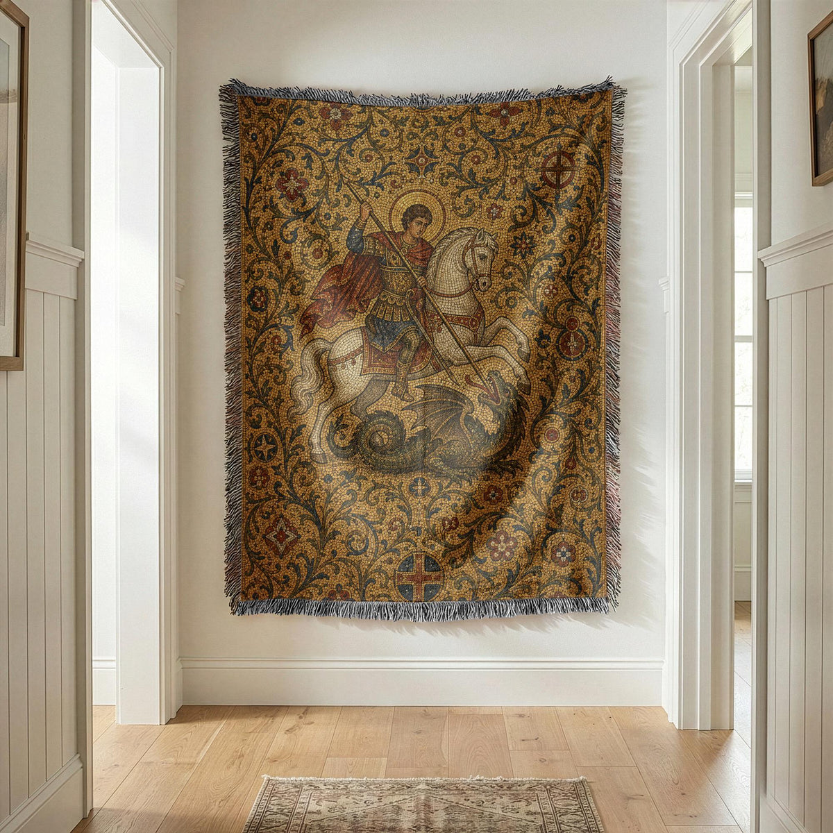 Saint George Woven Blanket