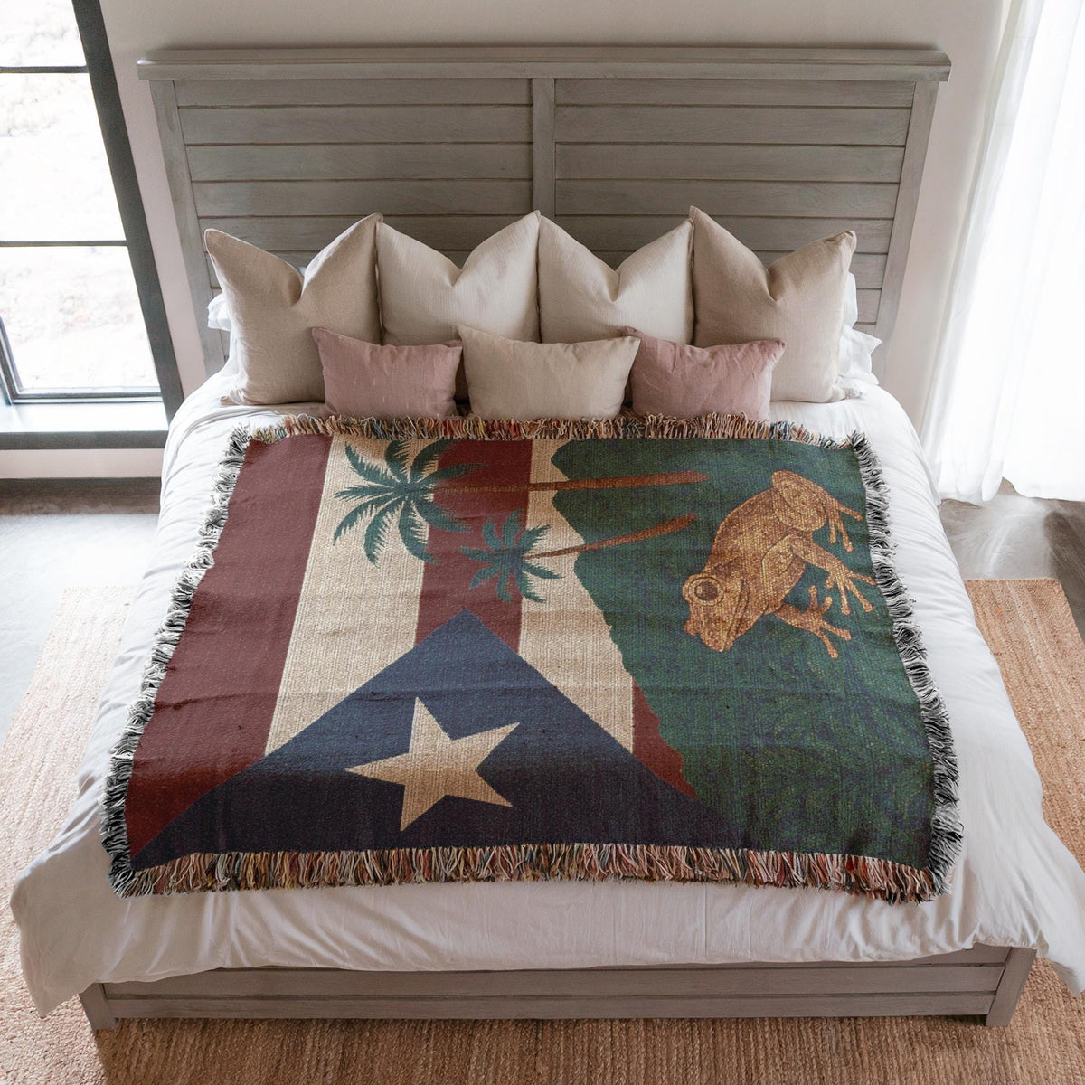 Puerto Rico Woven Blanket