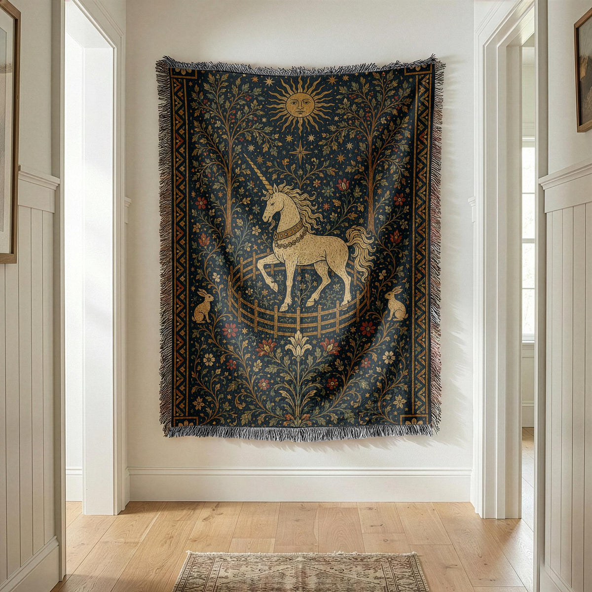 Unicorn Woven Blanket