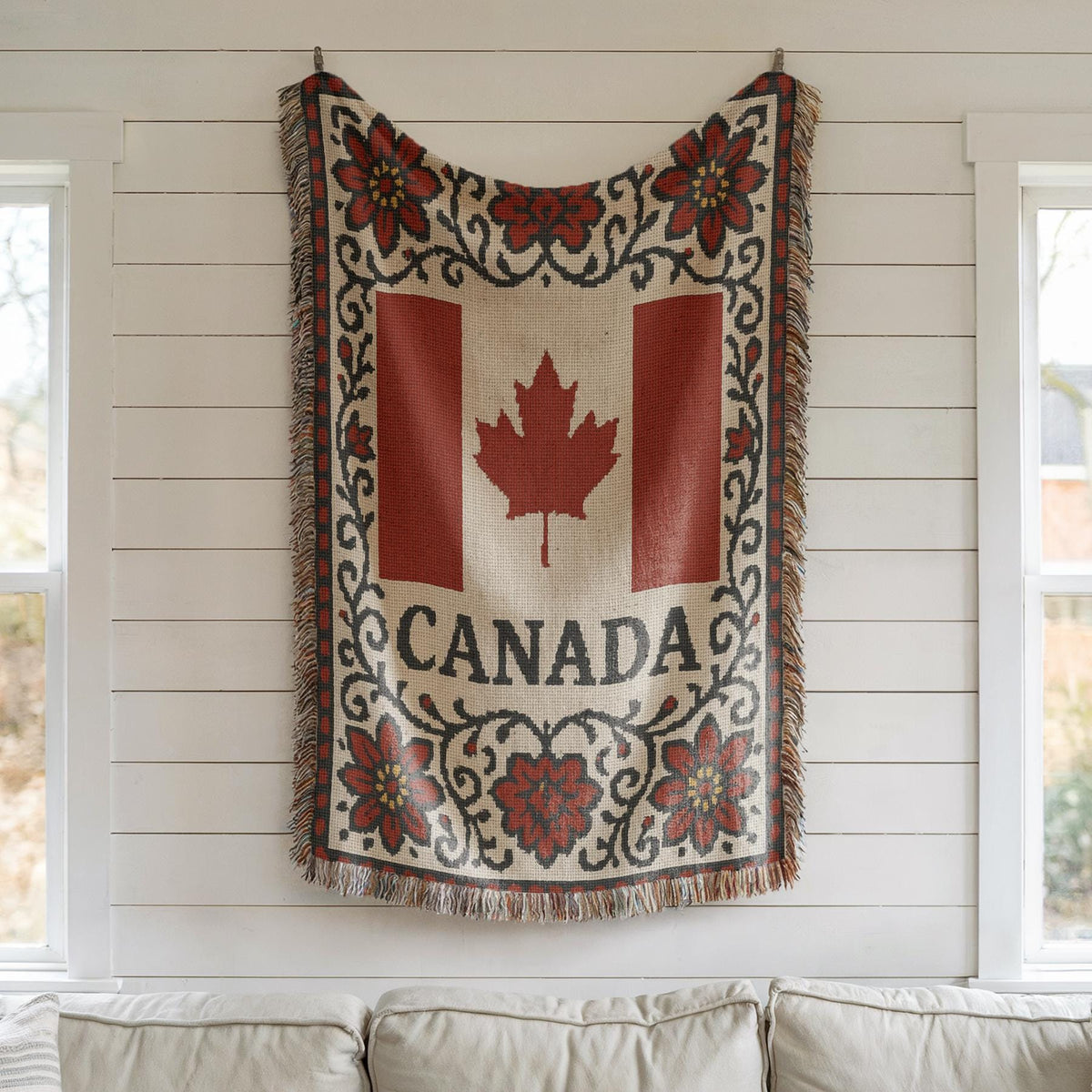 Canada Woven Blanket