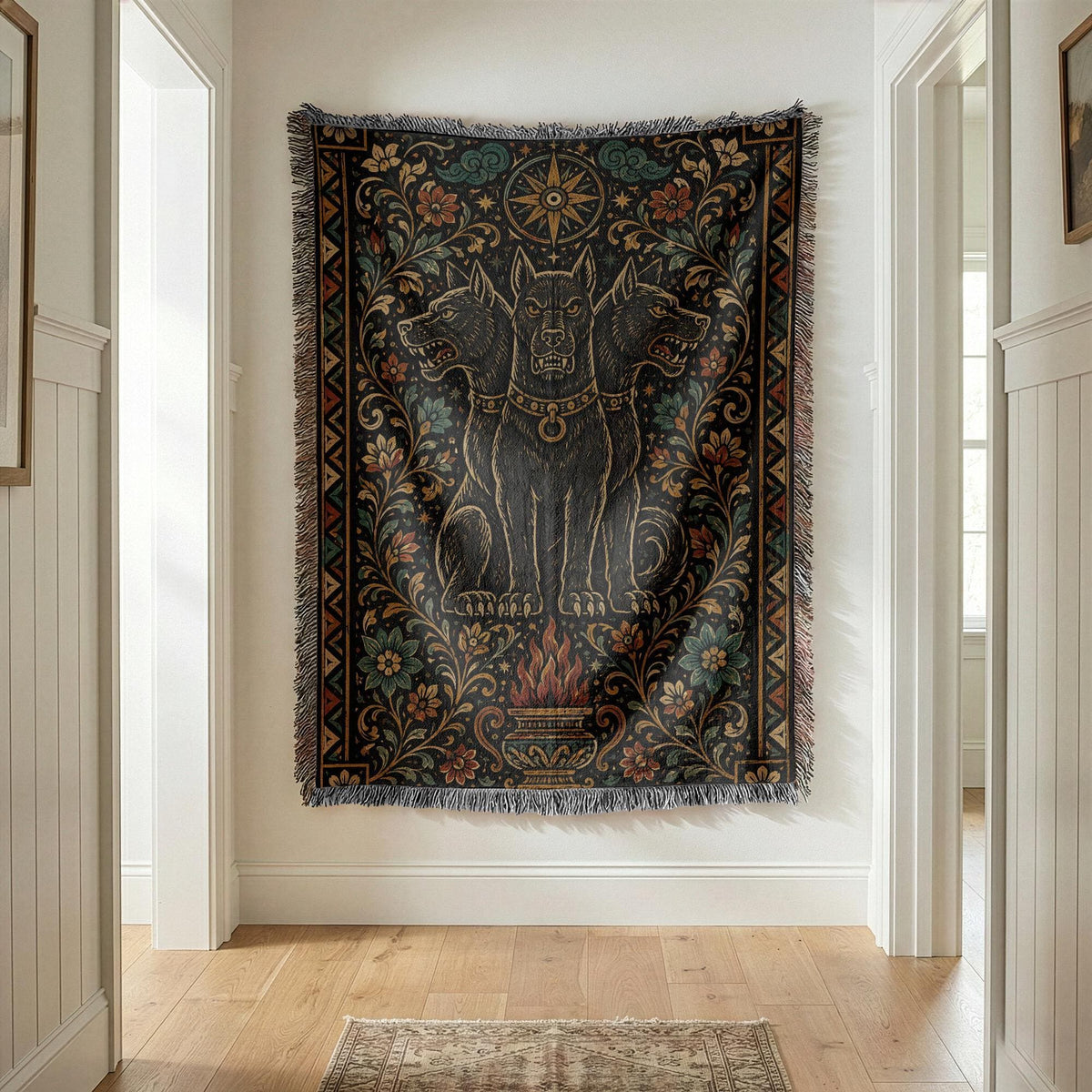 Cerberus Woven Blanket