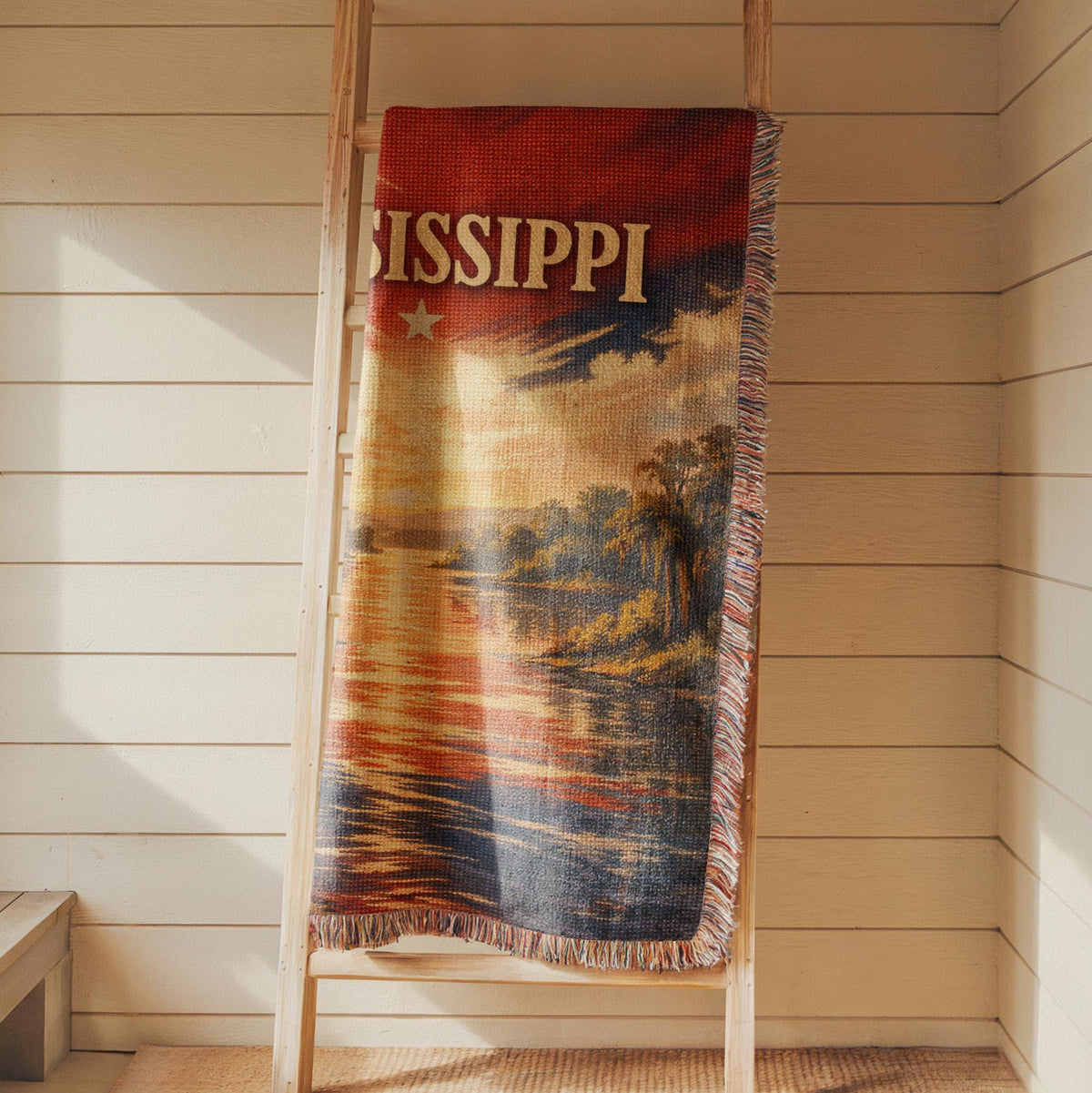 Mississippi Woven Blanket