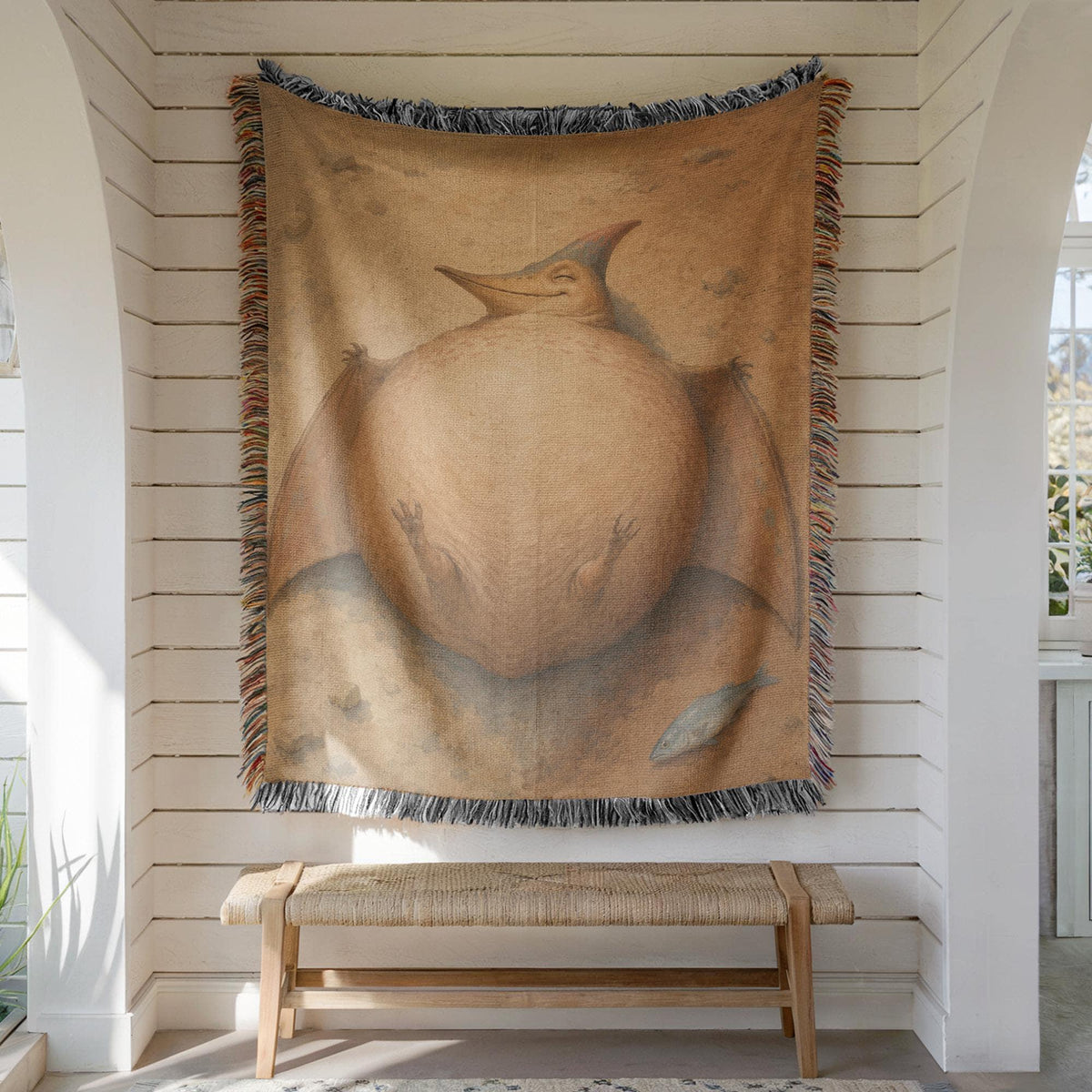 Fat Pterodactyl Tapestry