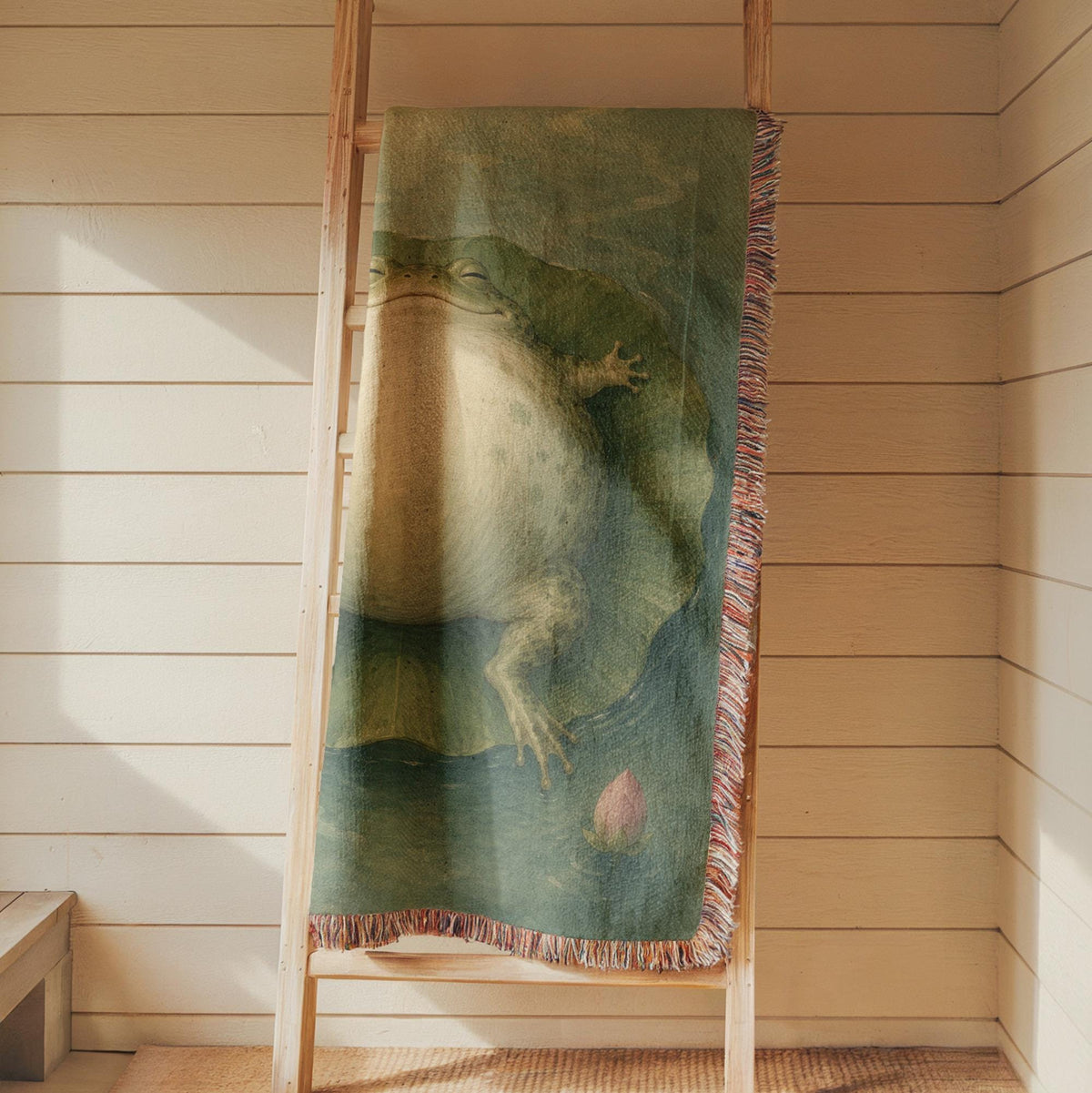 Chubby Frog Tapestry