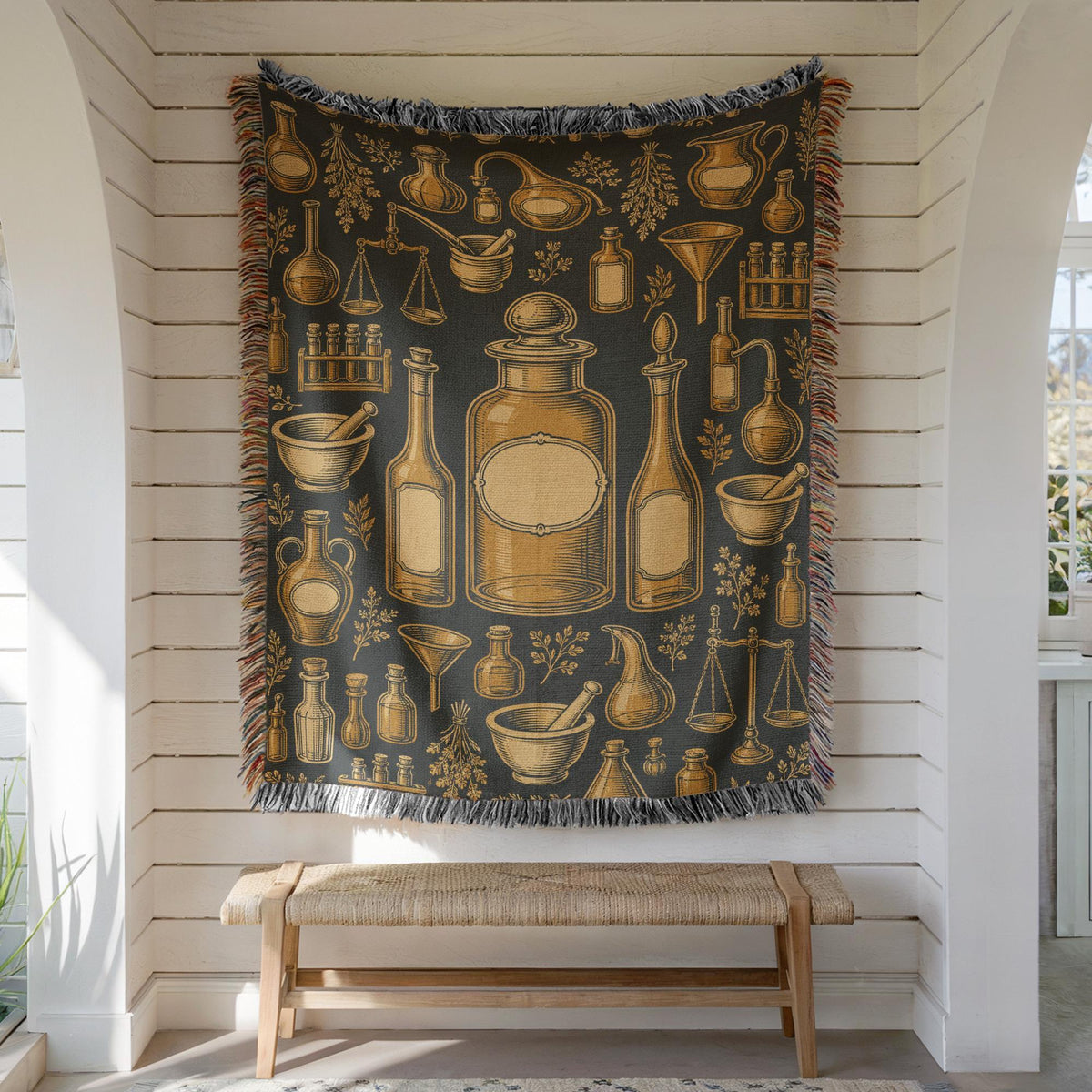 Apothecary Woven Blanket