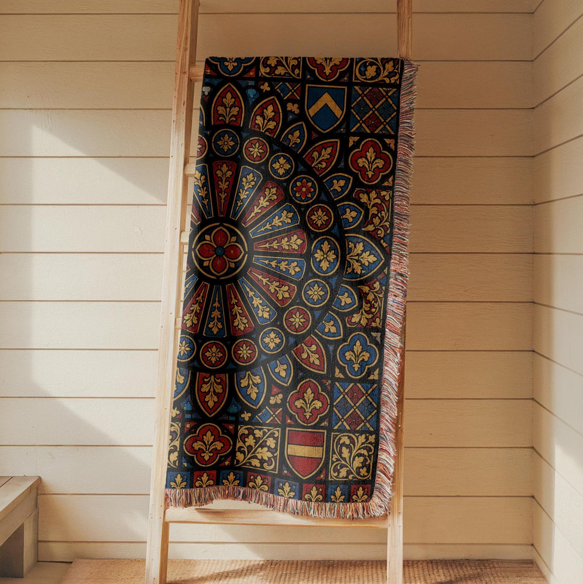 Stained Glass Woven Blanket