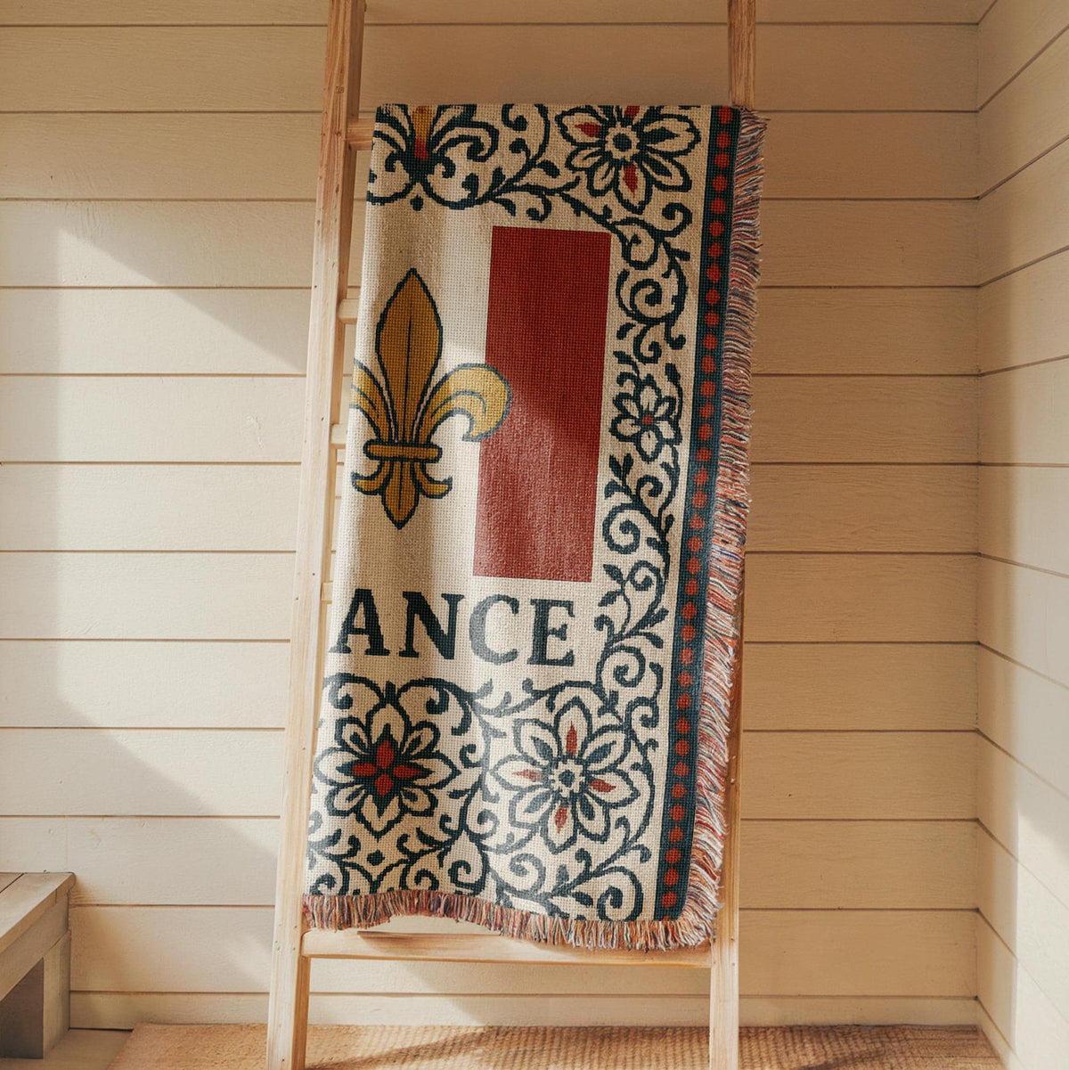 France Woven Blanket
