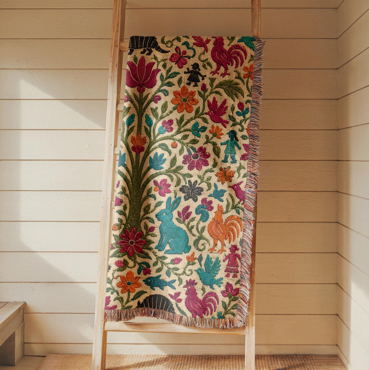Otomi Woven Blanket