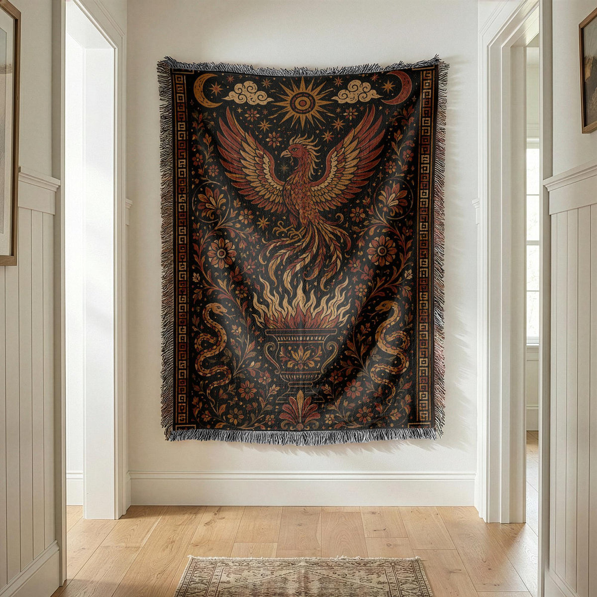 Phoenix Woven Blanket
