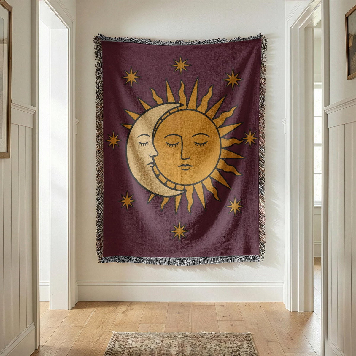 Sun And Moon Tapestry