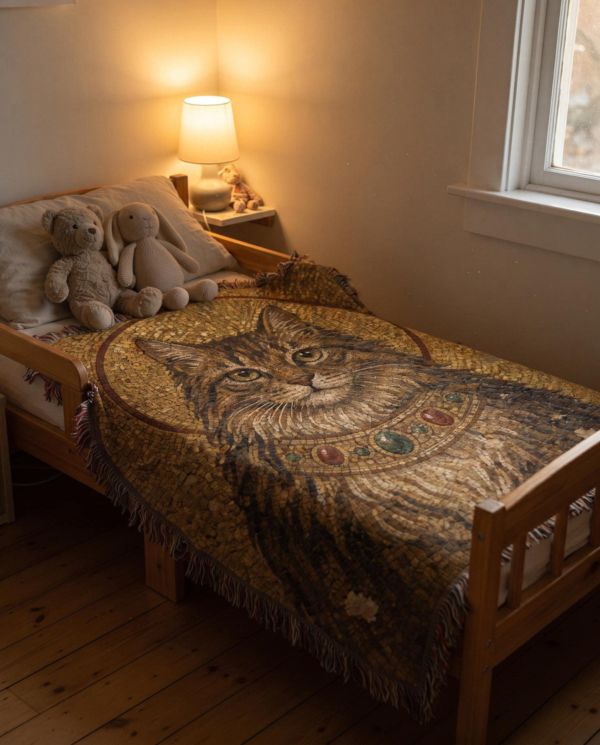 Byzantine Cat Tapestry