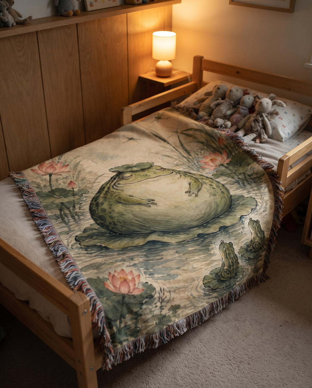 Chubby Frog Tapestry