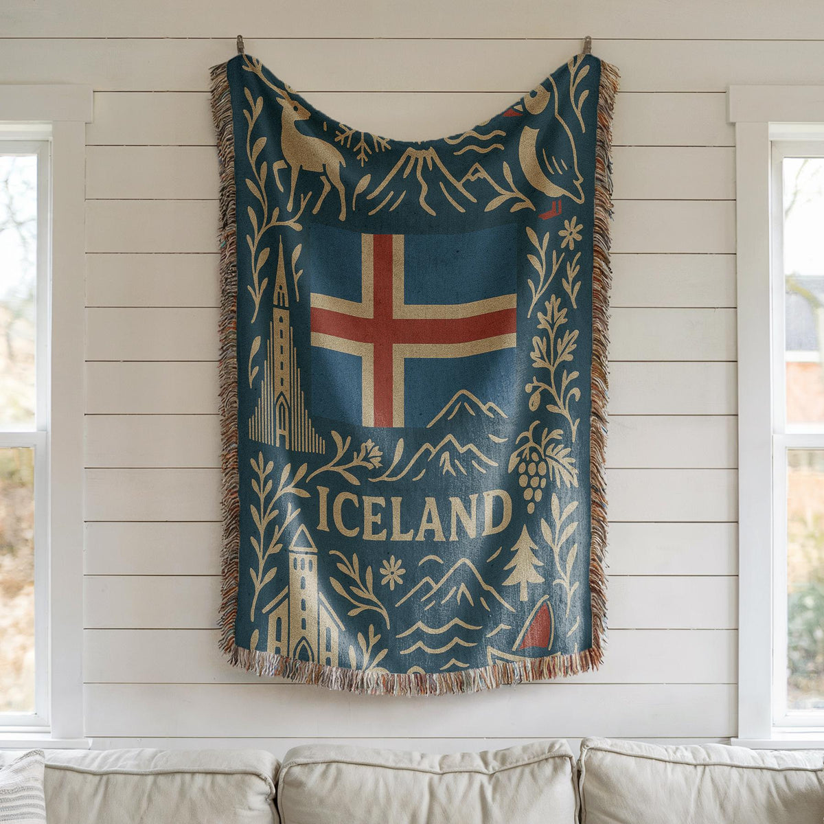 Iceland Woven Blanket
