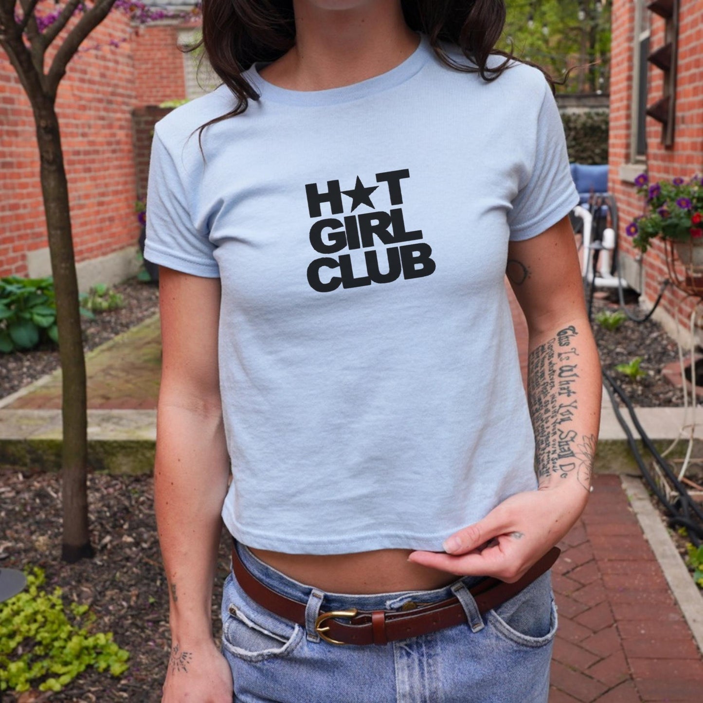 Hot Girl Club Baby Tee