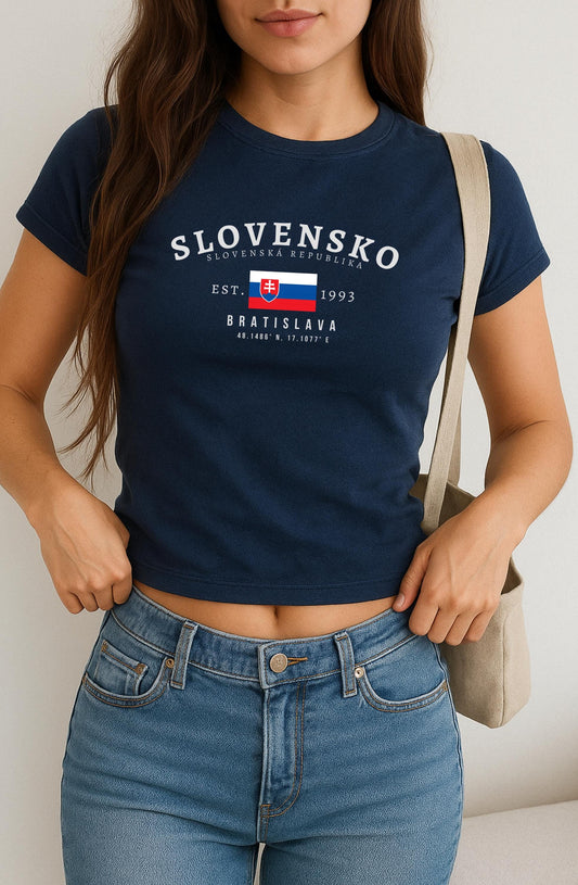 Slovakia Baby Tee
