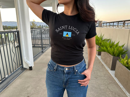 Saint Lucia Baby Tee