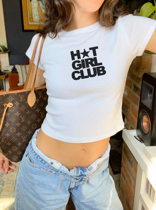 Hot Girl Club Baby Tee