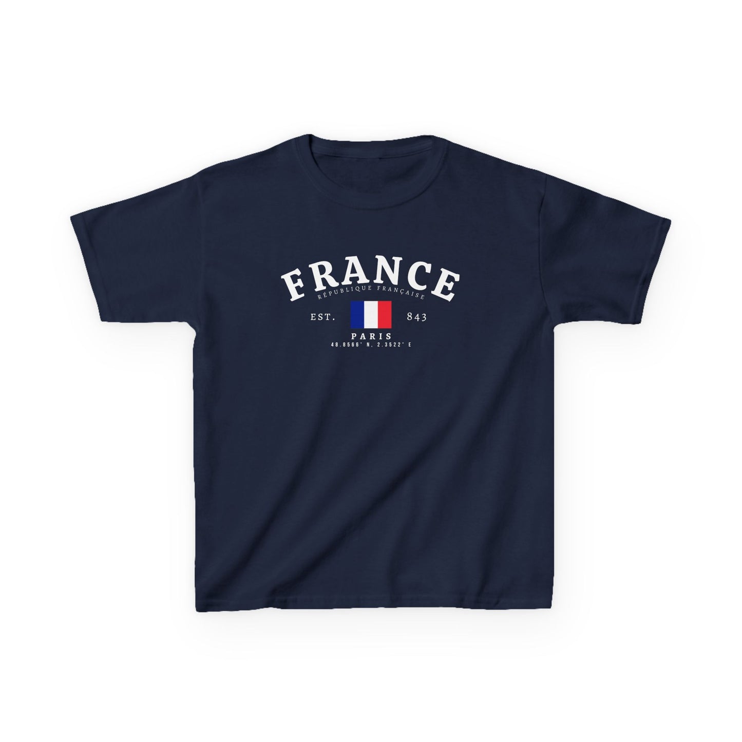 France Baby Tee