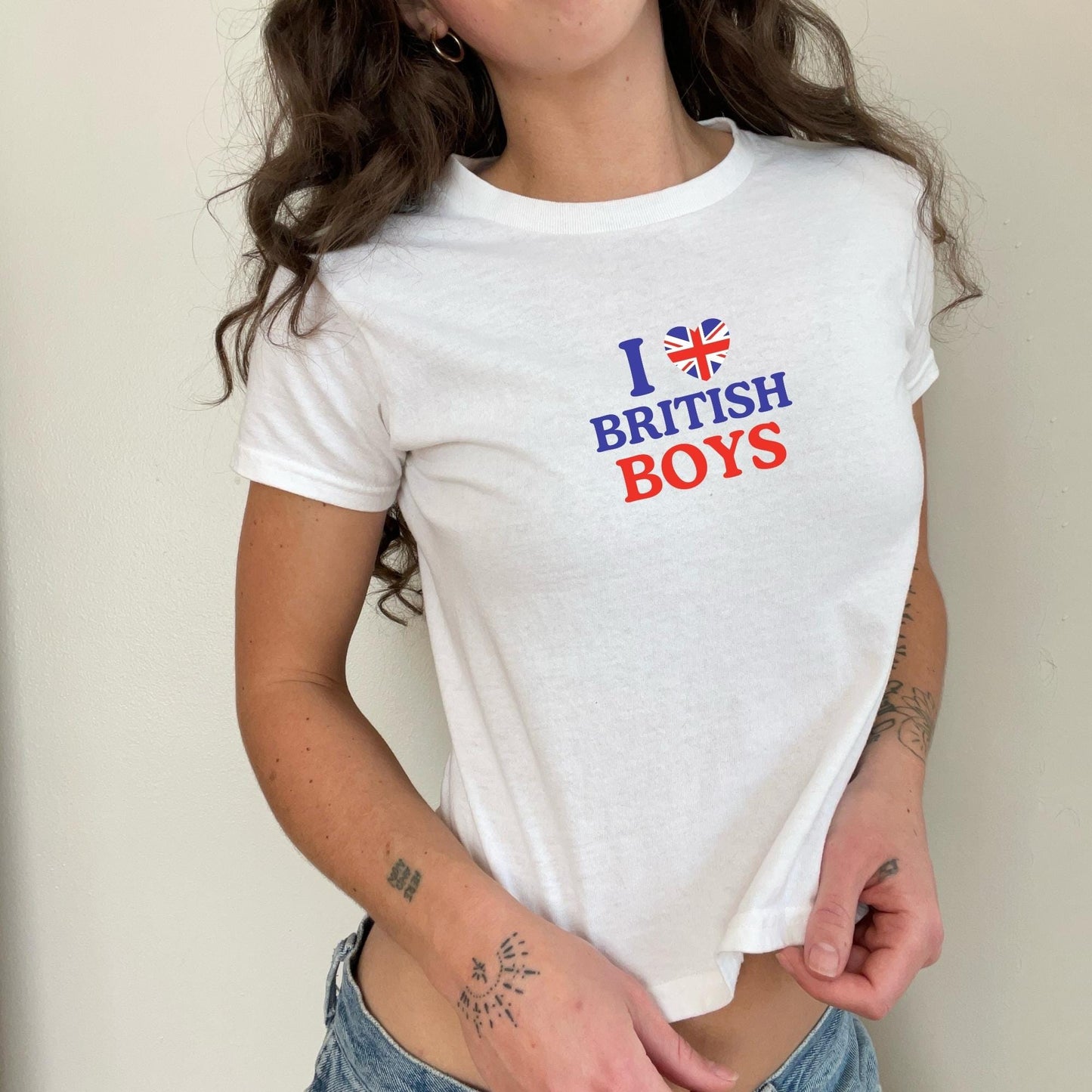 I love British Boys Baby Tee