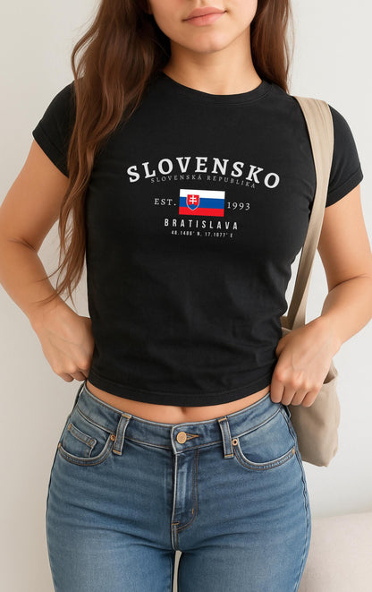 Slovakia Baby Tee