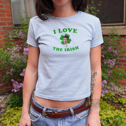 St. Patrick's Day Baby Tee Irish Boys, Paul Mescal Funny St. Patty's Baby Tee