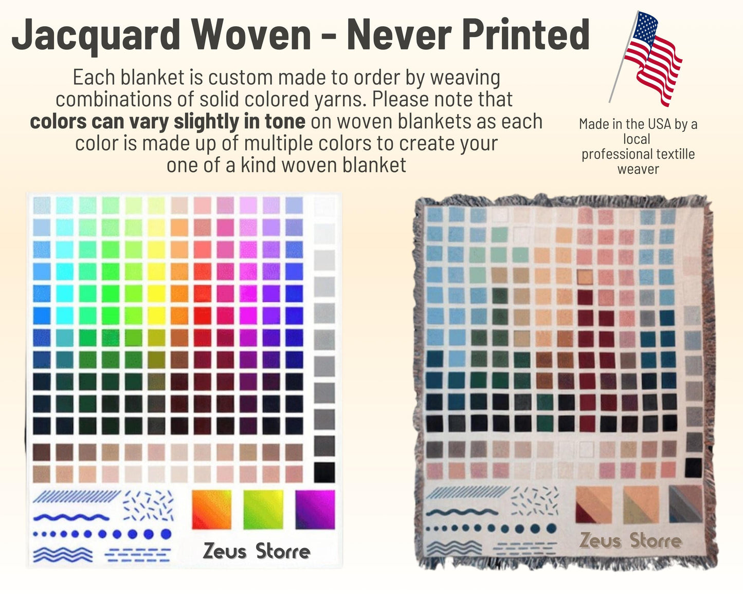 Ukrain Woven Blanket, Throw Blanket Couch, Bed Blanket, Sofa Cover, Wall Tapestry, Ukrain