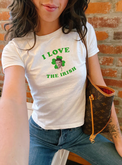 St. Patrick's Day Baby Tee Irish Boys, Paul Mescal Funny St. Patty's Baby Tee