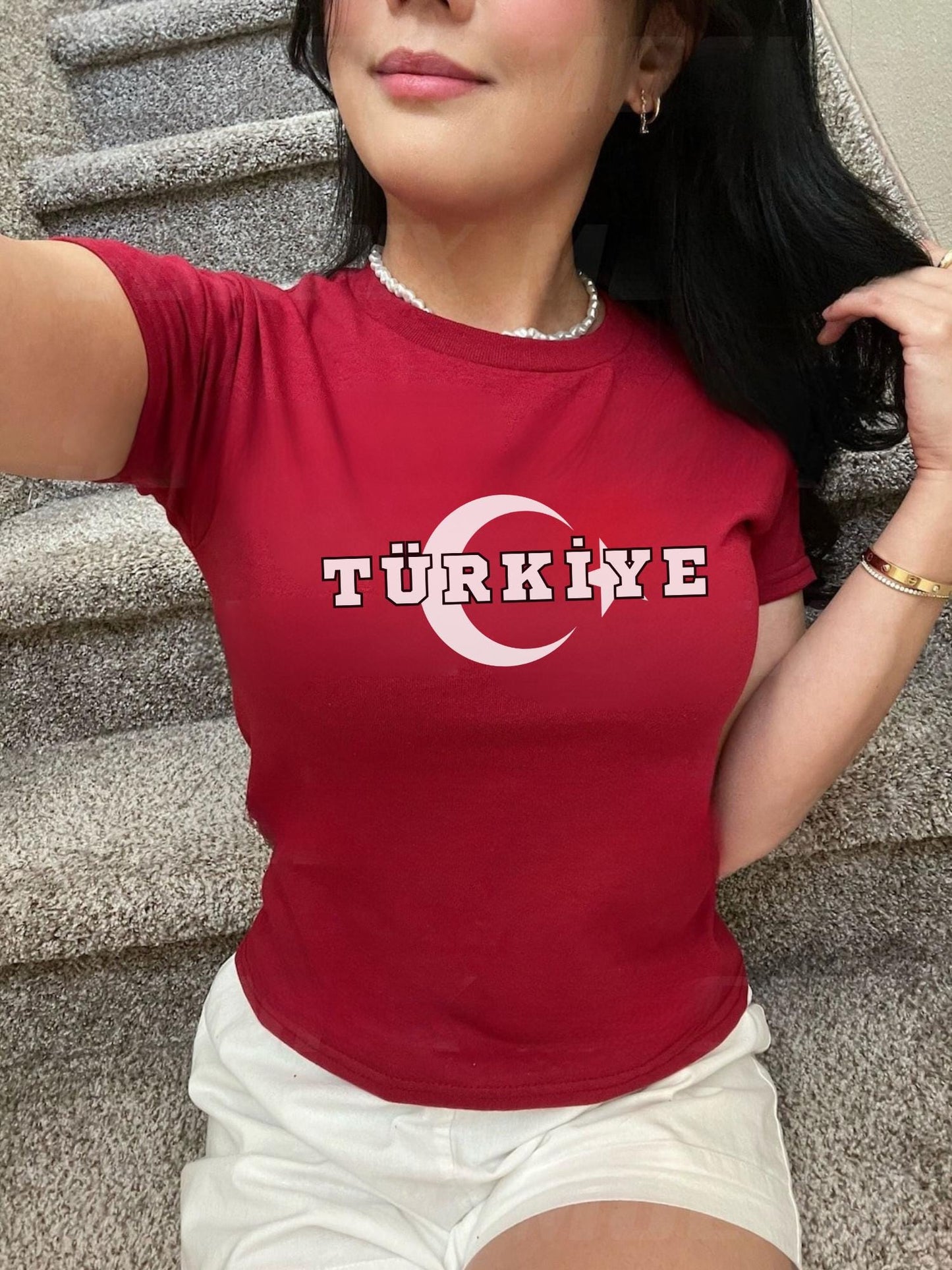 Türkiye Women's Baby Tee