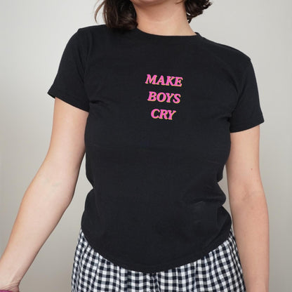 Make Boys Cry Baby tee