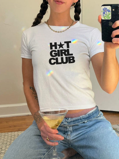 Hot Girl Club Baby Tee