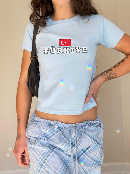 Türkiye Women's Baby Tee