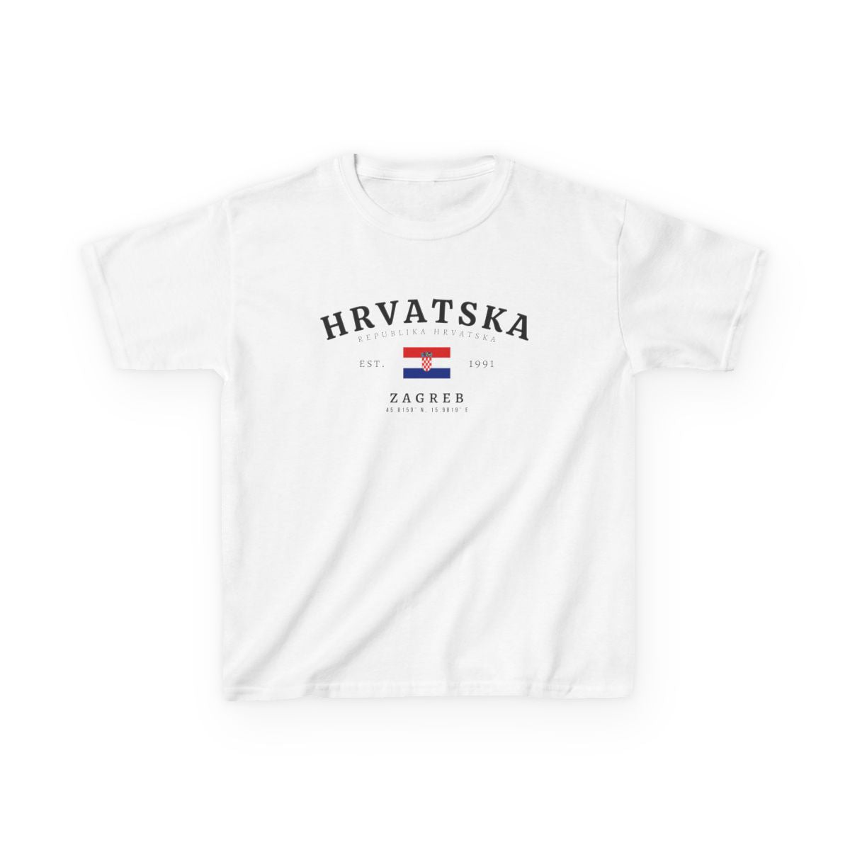 Croatia Baby Tee
