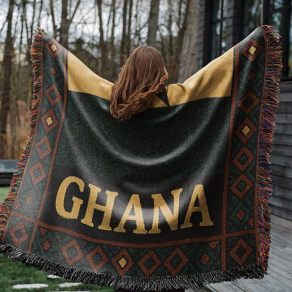 Ghana Woven Blanket, Throw Blanket Couch, Bed Blanket, Sofa Cover, Wall Tapestry, Ghana