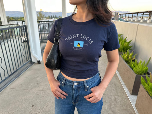 Saint Lucia Baby Tee