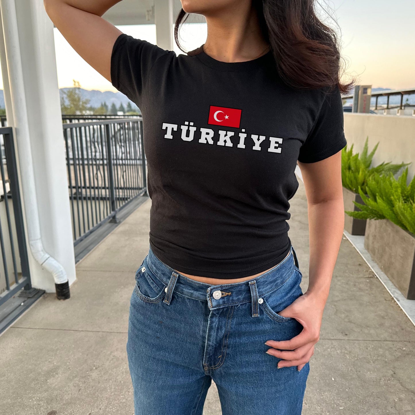 Türkiye Women's Baby Tee