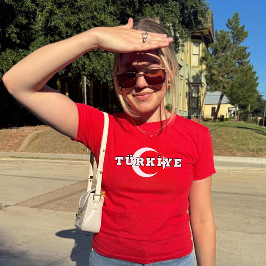 Türkiye Women's Baby Tee