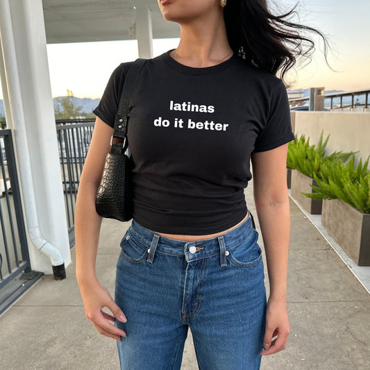 Latinas do it better Baby Tee