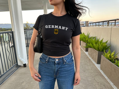 Germany Women's Baby Tee
