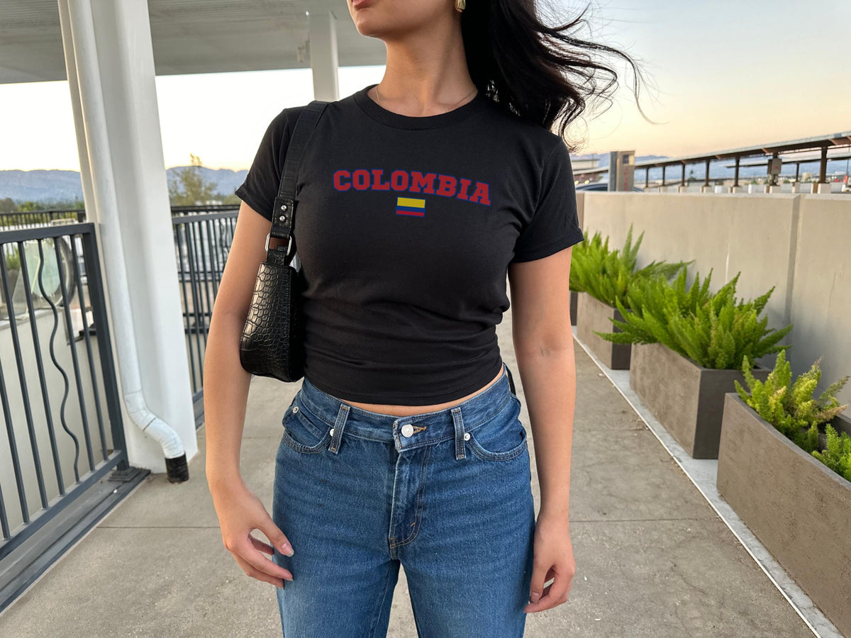 Colombia Women's Baby Tee